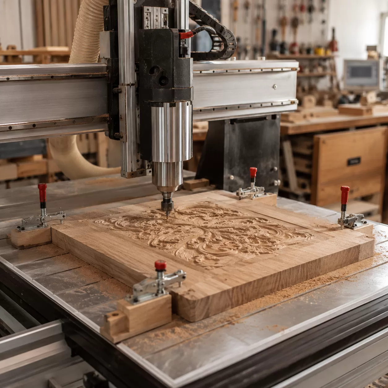 CNC Wood Carving: Material Prep & Holding Strategies