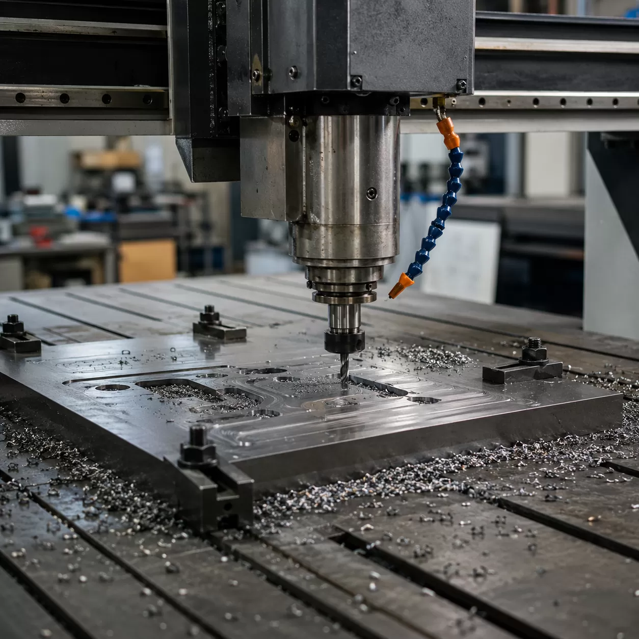 Can a CNC wood router cut steel