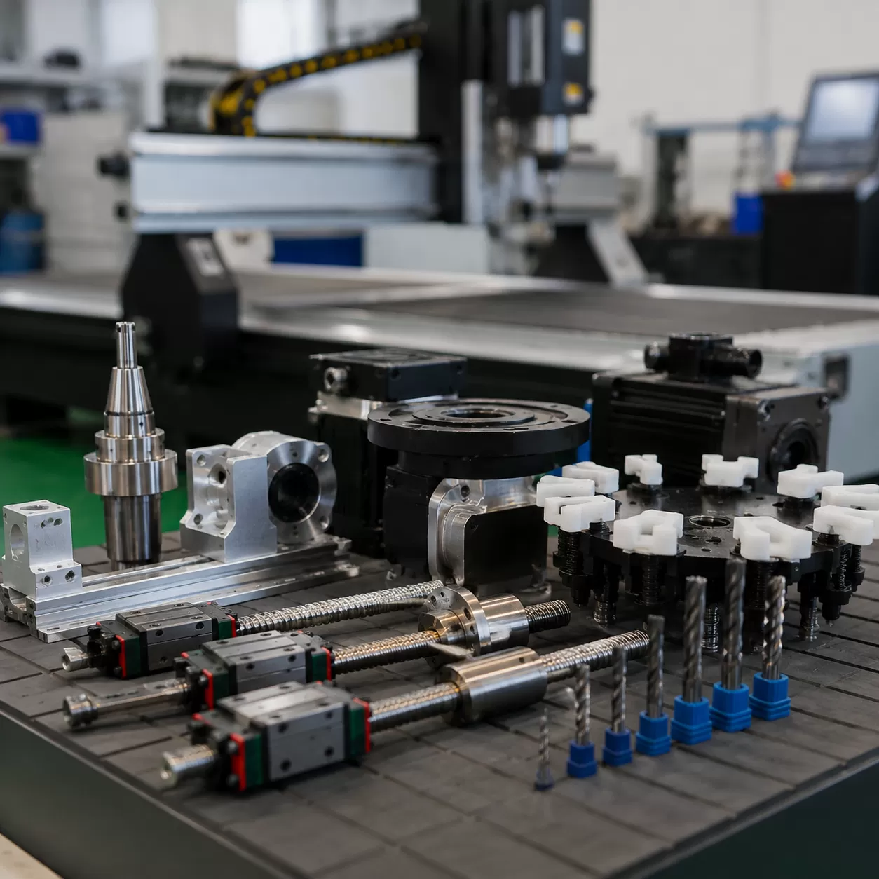 High-Precision 2040 ATC CNC Router Components