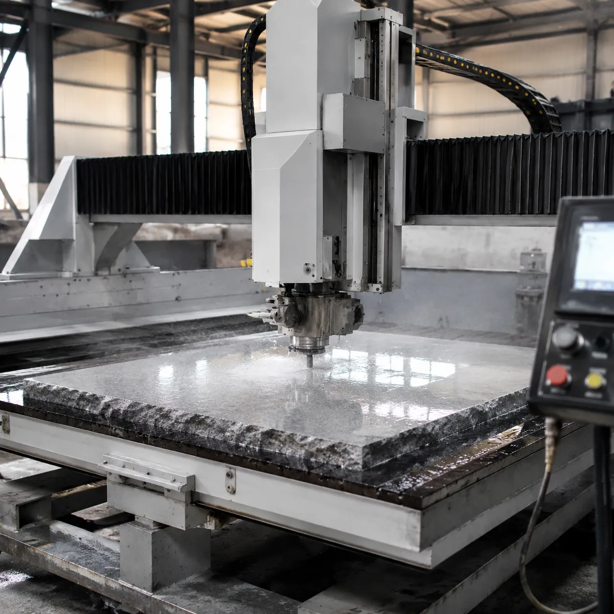 מרכז מכונת CNC לאבן הטוב ביותר לחיתוך וליטוש
