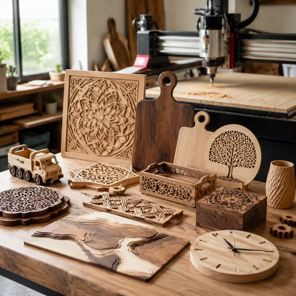 What can you make with a CNC wood router