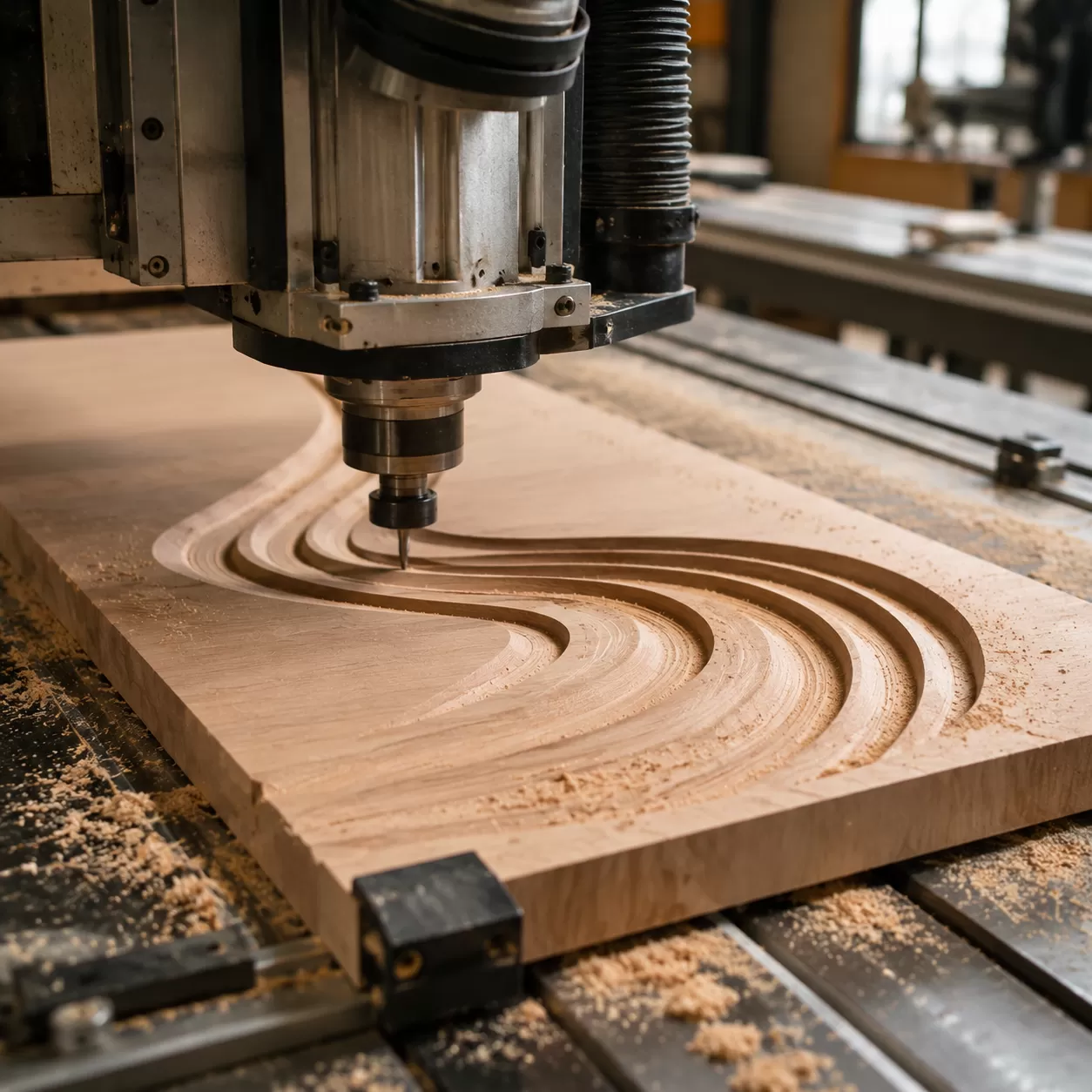Wood Router CNC Curve Cutting Techniques