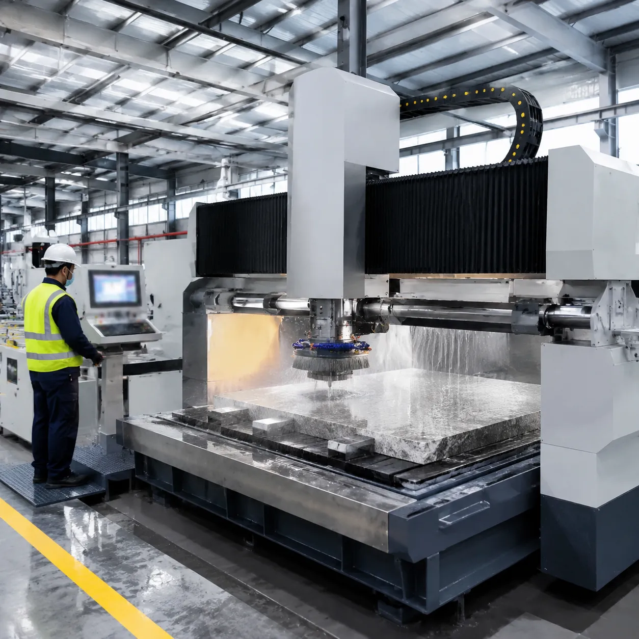 cnc router stone milling machine specs
