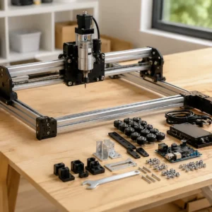 DIY CNC Router Wood Kit 3 Axis Ball Screw Precision