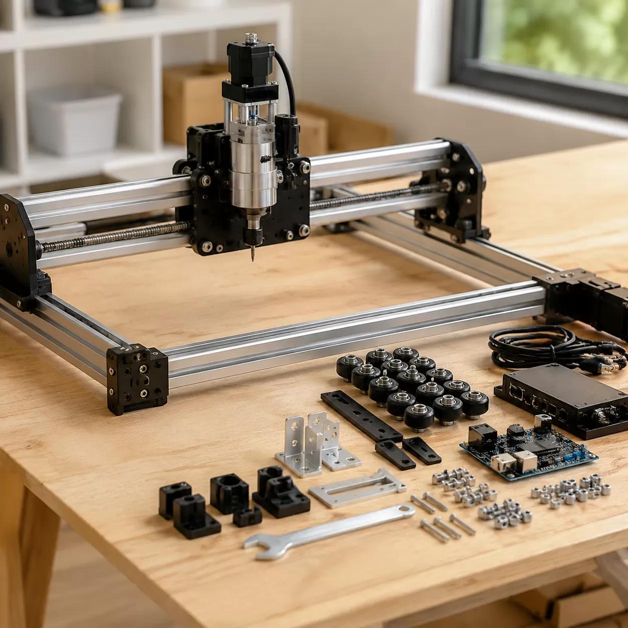 DIY CNC Router Wood Kit 3 Axis Ball Screw Precision ProMach DIY CNC Router Wood Kit 3 Axis Ball Screw Precision ProMach