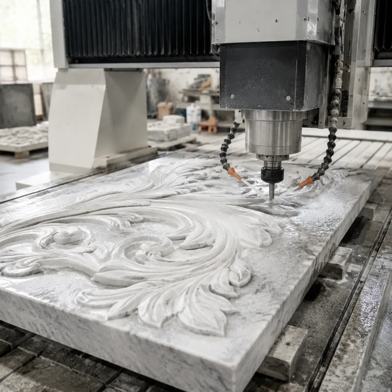 stone cnc router applications