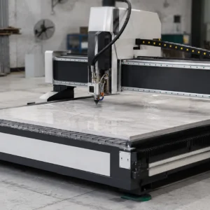 מכונת CNC לחריטה על אבן בגודל 4x8 רגל עם מנוע קירור מים לחיתוך לוחות שיש וגרניט