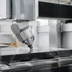 מסלול אבן CNC עם 5 צירים לחיתוך שיש גרניט ומרמר עם ראש היברידי של גשר