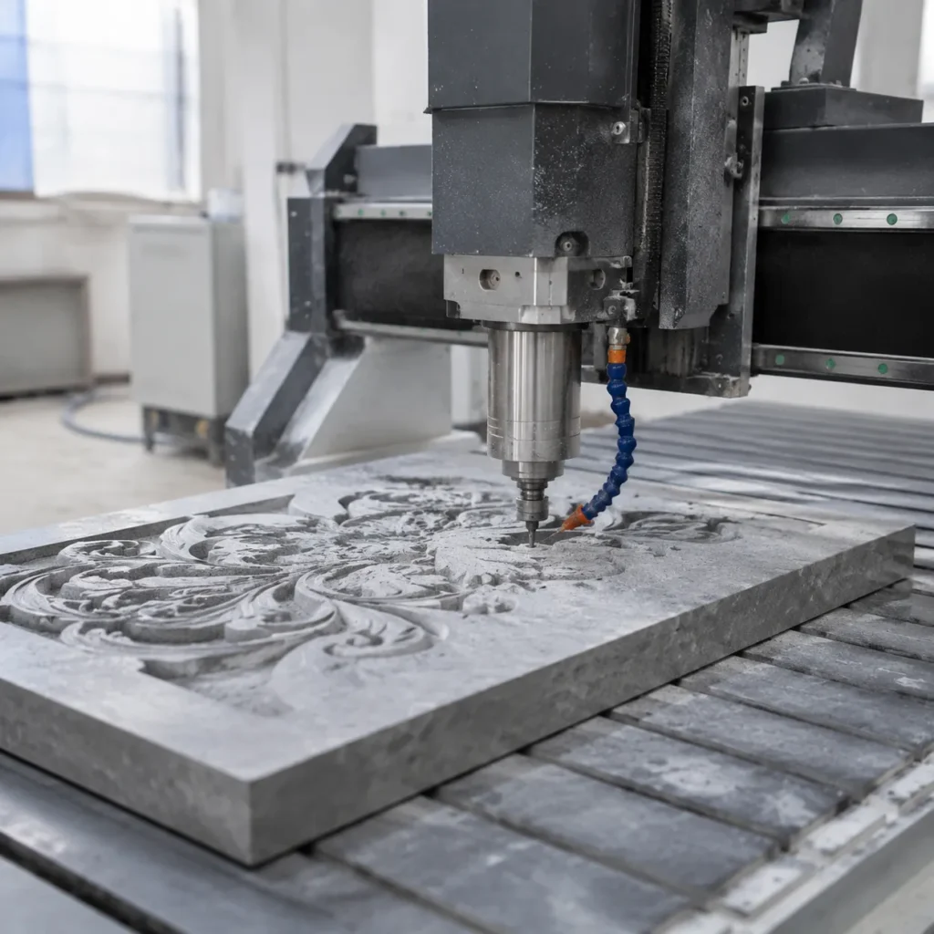 Best Stone Engraving CNC Router 7.5KW Water Cooled Machine