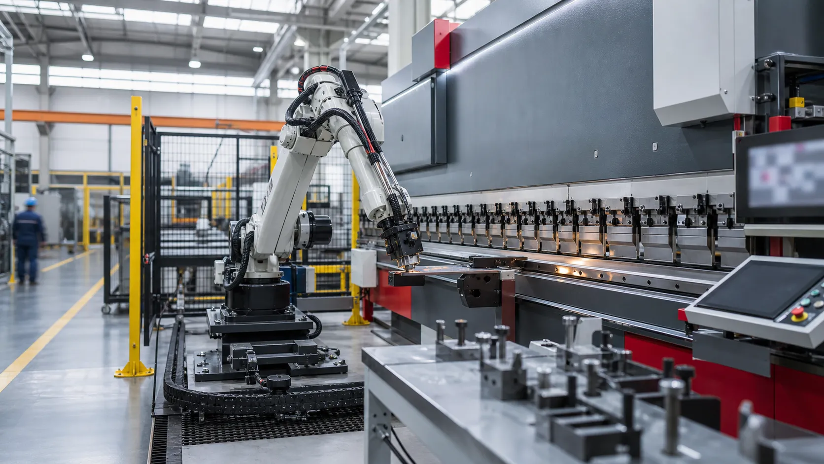 Smart robotic CNC bending machine news