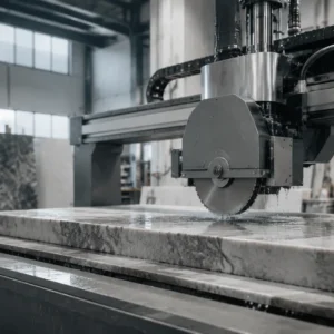 מכונת CNC לחריטה על אבן עם מחיר מסור נושם 1325 משולב עם מסור גשר 5-צירים לגרניט ומרבץ