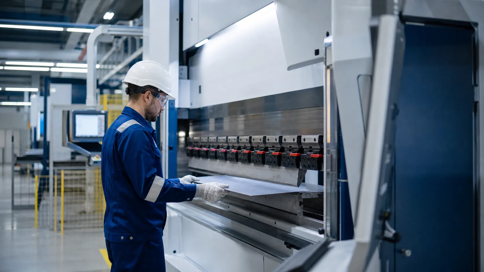 how precision CNC bending machine works