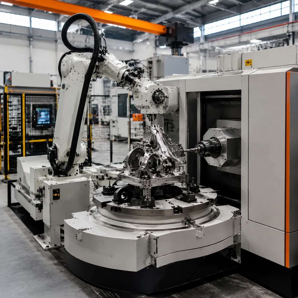 Advanced automated 3d cnc cellsAdvanced automated 3d cnc cells