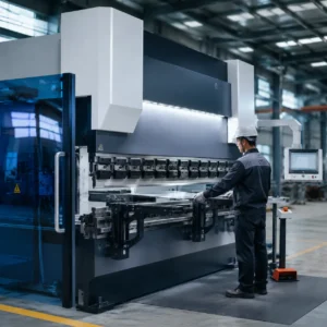 CNC-Blechbiegemaschine Hydraulikpressbrake mit Mehr-Achs-Rückführung für Blechumformung