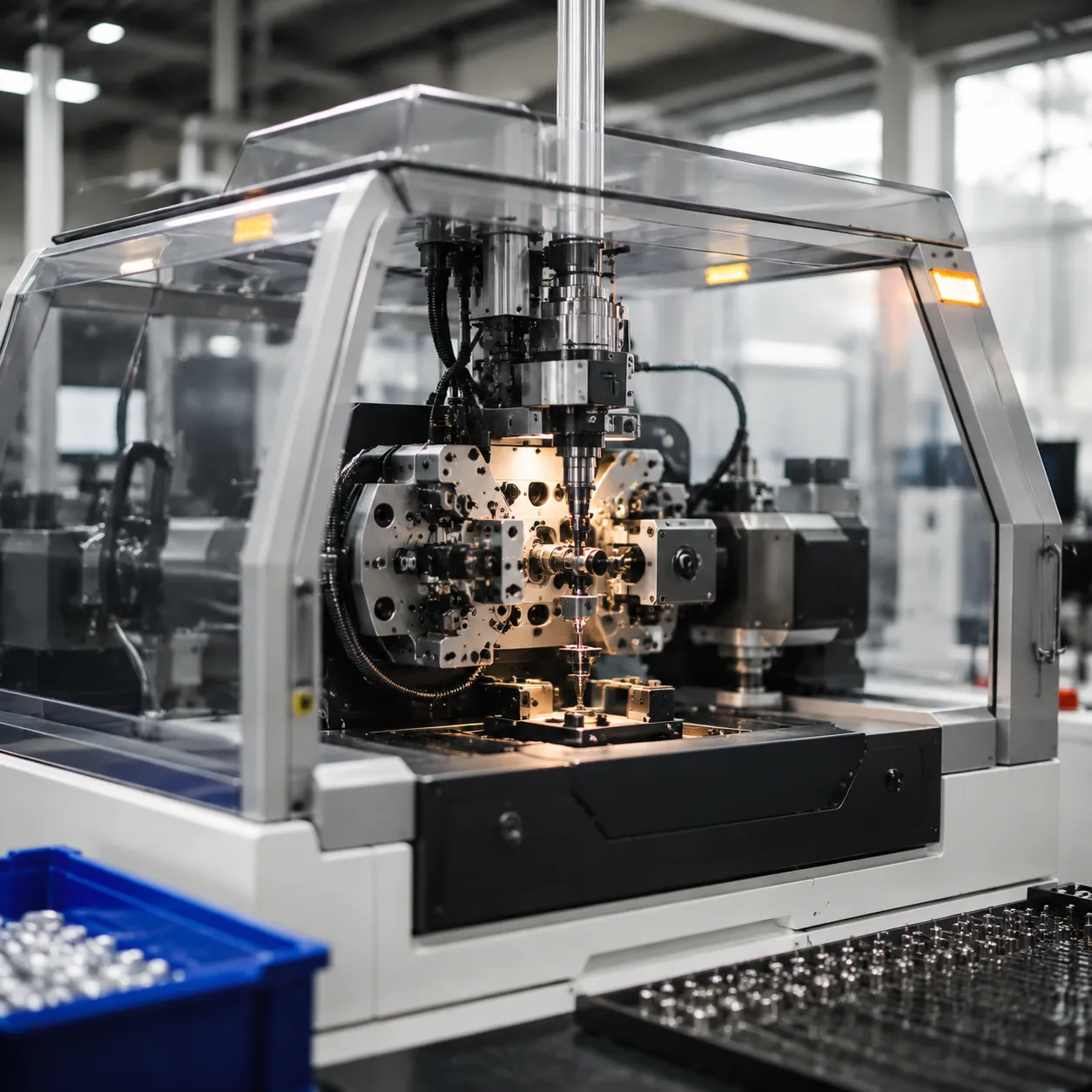 CNC bending machine for dental bracket forming
