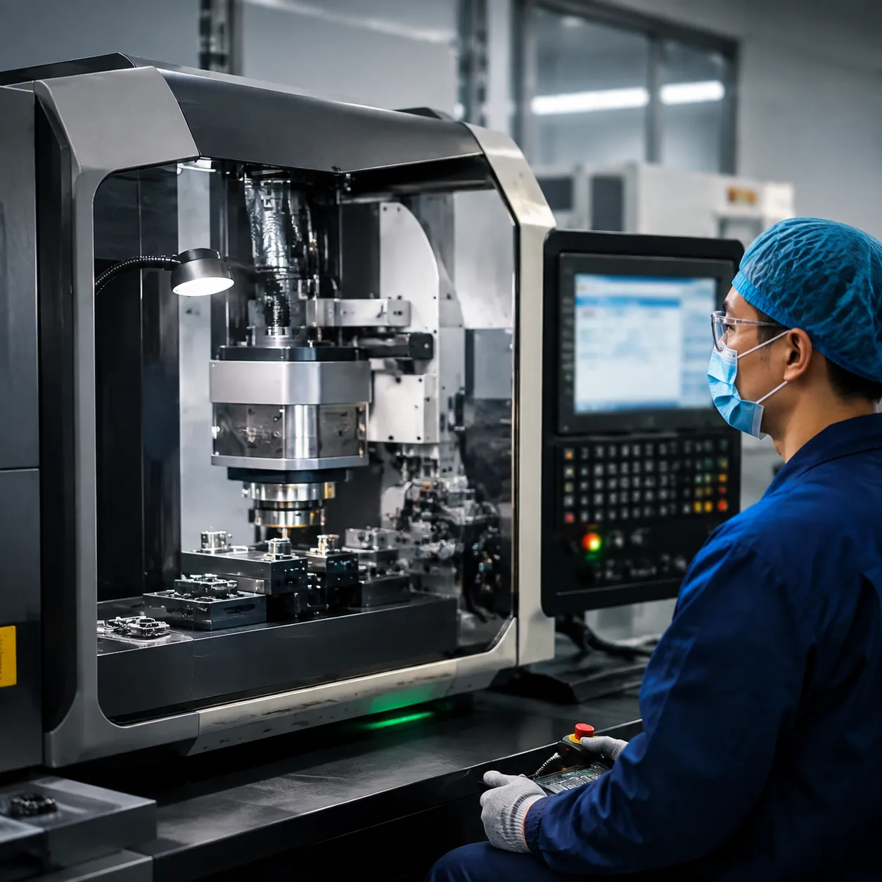 CNC dental bracket bending machine support