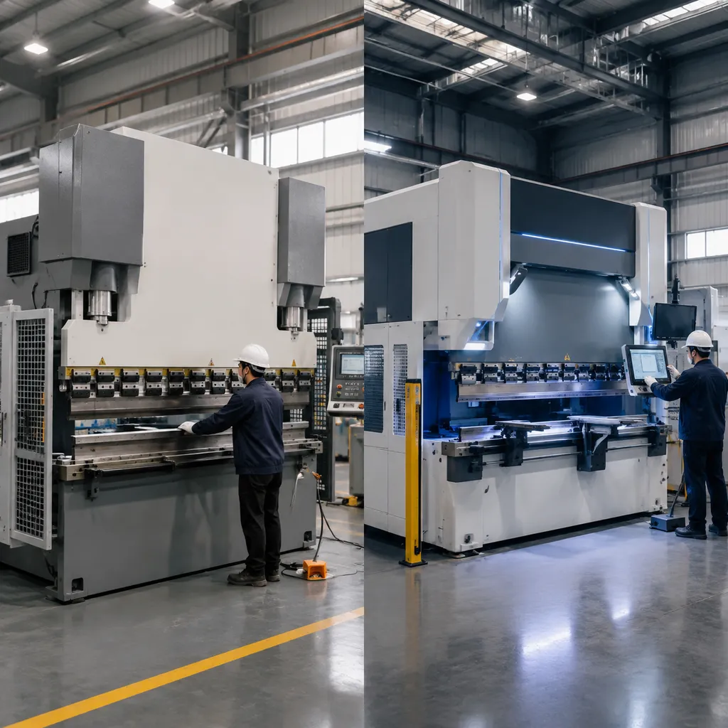 NC vs CNC bending machine comparison