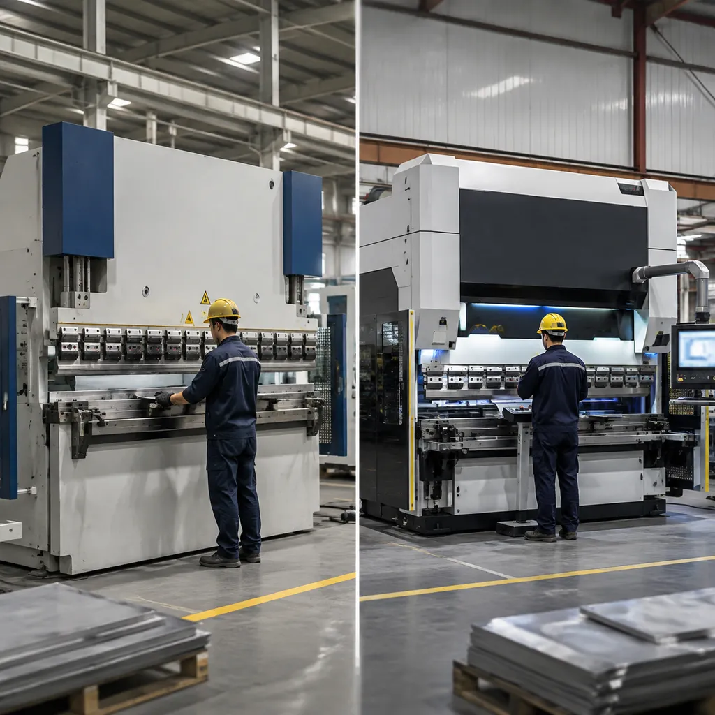 NC vs CNC bending machine comparison