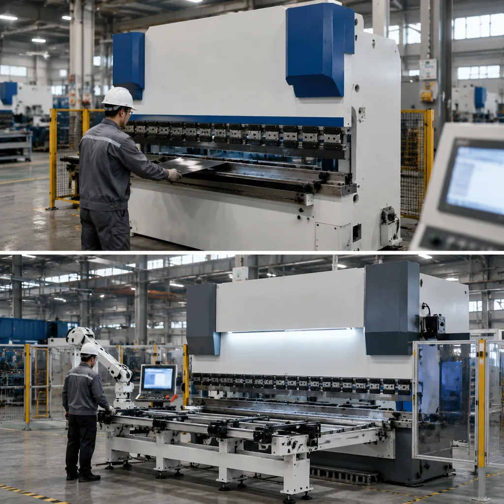 NC vs CNC bending machine cost comparison