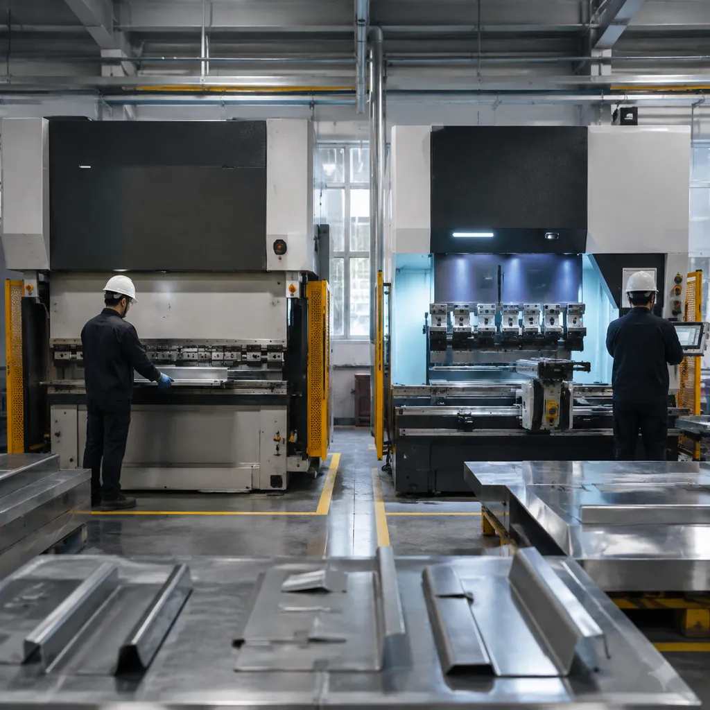 NC vs CNC bending machine precision comparison