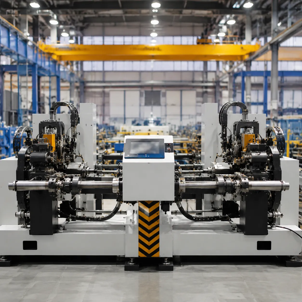 industrial double head cnc rod bender machine