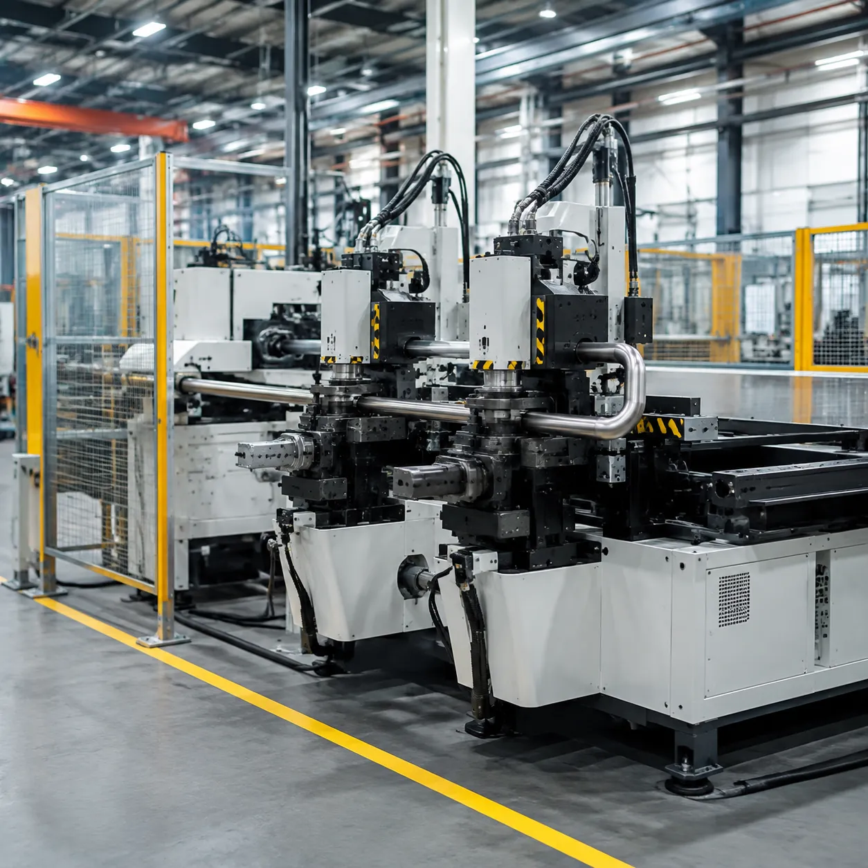 industrial twin head cnc tube bending machine