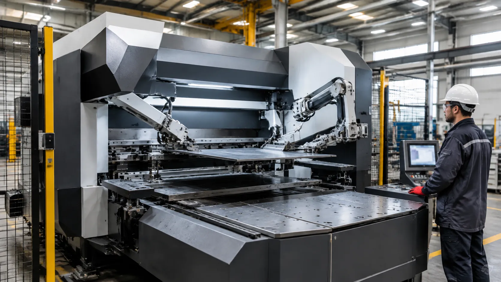 precision multi axis cnc sheet bending machine